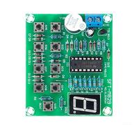 Quiz Buzzer Kit, SFT-M829 8-Channel Risposta Interattiva FAI DA TE Allenamento Elettronico CD4511 Competizione di abilità di Insegnamento