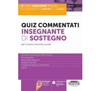 Quiz commentati Insegnante di Sostegno - Per il nuovo concorso scuola [Paperback