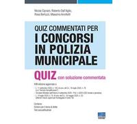 Quiz commentati per i concorsi in Polizia municipale