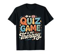 Quiz Game Is My Therapy Trivia Nerd Puzzle - Maglietta