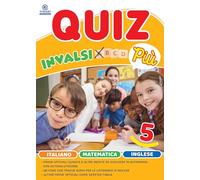 Quiz Invalsi Più Cartellina 5 (Italiano + Matematica + Inglese)