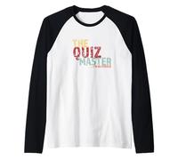 Quiz Master Sono al Comando Maglia con Maniche Raglan
