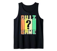 Quiz retrò Colori Fan di Domande e Logica Canotta