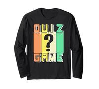 Quiz retrò Colori Fan di Domande e Logica Maglia a Manica