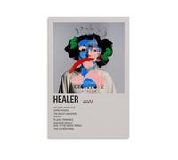 QUJIAOFUMEISUU GROUPLOVE - Poster estetico su tela, motivo: guaritore, 60 x 90 cm, senza cornice, di GROUPLOVE