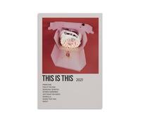 QUJIAOFUMEISUU GROUPLOVE - Poster estetico su tela, stampa artistica da parete, 30 x 45 cm, senza cornice, di GROUPLOVE