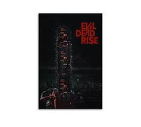 QUJIAOFUMEISUU Stampa artistica da parete estetica su tela Evil Dead Rise 20 x 30 cm, senza cornice, Evil Dead Rise-1