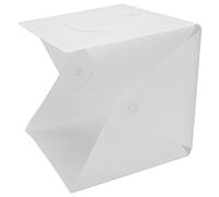 Qukaim 20 centimetri luce morbida fotografia box, portatile pieghevole illuminazione Softbox con 6 colori sfondi, fotografia tenda per studio e fotografia di prodotti