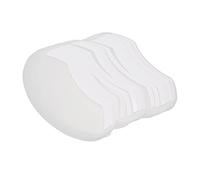 Qukaim 3 protezioni per gli occhi usa e getta da parete, supporto per asciugacapelli, supporto per punzonatura in plastica, scudo facciale cosmetico, protezione trasparente usa e getta per occhi per