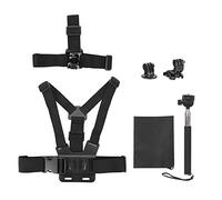Qukaim 360 Gradi Rotazione Alluminio Girevole Pivot Arm Mount Adapter per Hero 6/5/4/7, 5 in 1 Universale Action Camera Accories Kit per, Sport Camera Accories