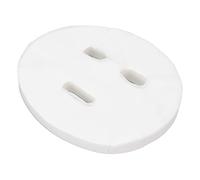 Qukaim 6 paia di cerotti in silicone per maschere facciali, per casa, salone di bellezza, spa, 100 fogli usa e getta per maschere facciali, riutilizzabili, per levigare le rughe degli occhi