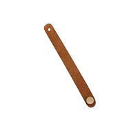 Qukaim acousticguitarstrapbutton Active Sound Pickup Kit, tracolla per chitarra acustica, adattatore per paletta a bottone, in pelle sintetica, include gancio per tracolla e adattatore per paletta per