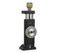 Qukaim Adattatore universale per treppiede monopiede per smartphone, supporto per smartphone con scarpa fredda per live streaming, adattatore per supporto cellulare, compatibile con la maggior parte
