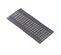 Qukaim Adesivi per tastiera della chitarra, mappe per chitarra elettrica, facile applicazione, adatto per principianti, 30,5 x 10,2 cm, vinile