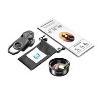 Qukaim APL-HB100mm Obiettivo macro universale per smartphone, obiettivo fotocamera 4K HD, nessuna distorsione, compatibile con 11/XS/XS Max/XR/X/8/8 Plus