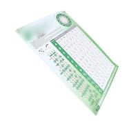 Qukaim Banjo Diteggiatura Grafico Banjo Chord Chart Poster, Carta Rivestita Diagramma Diteggiatura per Principianti, Include Accordo Tune e Finger Practice, Facile da Leggere, 61 x 91 cm