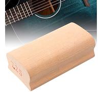 Qukaim Blocco di livellamento dei tasti della chitarra, blocco levigante per il raggio della tastiera, strumento di livellamento dei tasti con carta abrasiva, 18,4 cm, ideale per livellare e modellare