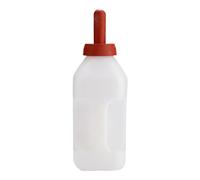 Qukaim Bottiglia per latte per vitelli da 2 l, con manico, mangiatoia per latte di vitello per una facile alimentazione, adatta per giovani vitelli