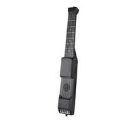 Qukaim Chitarra elettrica intelligente a 7 tasti, chitarra folk portatile tascabile con sintonizzatore digitale e metronomo, chitarra MIDI multifunzionale per principianti, formato da viaggio