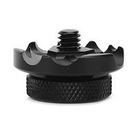Qukaim Clip di protezione rotonda in lega di alluminio, morsetto per cavo fotocamera SLR, clip per la gestione dei cavi della gabbia, leggera, facile da installare