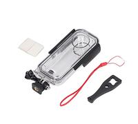 Qukaim Dive Case 40m Custodia impermeabile per X3, custodia protettiva per action camera, custodia impermeabile per fotocamera sportiva, costruzione, ideale per immersioni e sport acquatici