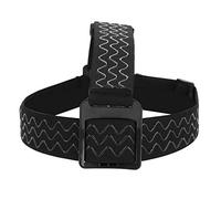 Qukaim Fascia elastica regolabile per la testa, supporto per action camera sportiva, adatta per varie action camera, colore nero