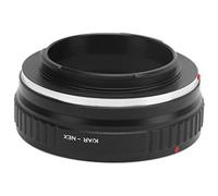 Qukaim Fikaz - Adattatore per obiettivo Konica AR Mount per fotocamera NEX, adattatore per obiettivo con messa a fuoco manuale, compatibile con attacco NEX, design leggero