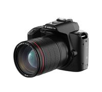Qukaim Fotocamera digitale 4K, videocamera WiFi a doppia lente da 64 MP, schermo IPS da 3 pollici, zoom anti-shake 16x, visione notturna, batteria integrata, microfono esterno, regalo per studenti e
