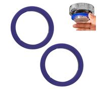 Qukaim Kit di manutenzione professionale - anello vapore in silicone da 8,5 mm per salvia/breville/delonghi + disco di pulizia per il backflush (guarnizione gruppo E61 e accessori)