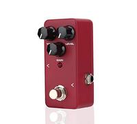 Qukaim KOKKO FDS-2 Mini Pedale effetto distorsione in lega di alluminio, True Bypass, jack da 6,35 mm per chitarra, design compatto, chitarra Accory