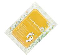 Qukaim Maschera esfoliante esfoliante per piedi, maschera nutriente per piedi, maschera esfoliante per piedi da 40 g, per la rimozione di pelle morta e calli, formula alla camomilla, trattamento spa