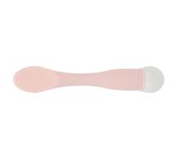 Qukaim Mini spatola per maschera da trucco, paletta per crema occhi, mini spatola cosmetica in silicone ceramica, bacchetta per massaggio oculare, applicatore per maschera da trucco, lunghezza 10 cm,