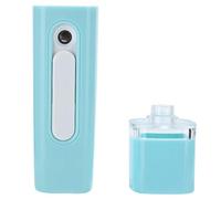 Qukaim Nebulizzatore con 28 griglie per pittura di diamanti e perline, organizer USB Nano nebulizzatore, umidificatore per il viso portatile e portatile, 28 ml, verde chiaro