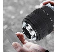 Qukaim Obiettivo TV a circuito chiuso da 50 mm f/1.4, compatibile con telecamere CCTV, obiettivo per telecamera TV, ideale per sorveglianza e monitoraggio