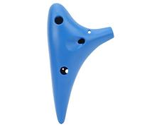 Qukaim Ocarina Flauto Irlandese Fischietto C Key 6 fori Tin Whistle per principianti ed esperti, strumento musicale a fiato, ideale per suonatori piccoli e ottavino, design leggero
