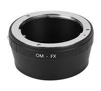 Qukaim OM-FX - Anello adattatore di messa a fuoco manuale per obiettivo Olympus OM a fotocamera con montaggio FX, anello adattatore obiettivo, vestibilità precisa, compatibile con supporti OM e FX