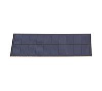 Qukaim Pannello solare fotovoltaico con carica batterie al litio da 3,7 V, cella fotovoltaica in polisilicio per ricarica fai da te, adatto per luce da parete per prato, dimensioni compatte