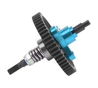 Qukaim Parti di aggiornamento per auto RC 54T Spur Gear Completo Slipper Frizione Assemblea per Traxxas Slash 1/10 RC Cars, Differenziale in Acciaio Alluminio, Blu