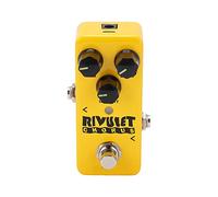 Qukaim Pedale analogico Ensemble Mini giallo effetto coro pedale, pedale analogico Ensemble, 96 KHz, design compatto per accorie per chitarra, ideale per musicisti e artisti