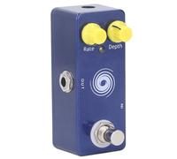 Qukaim Pedale effetti elettrici pedali per chitarra multieffetto, pedale per chitarra elettrica in lega di alluminio per prestazioni, DC 9 V, 12 mA, elaborazione audio versatile