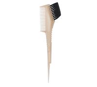 Qukaim Pennello per tintura per capelli, applicatore di tinta per capelli, applicatore di tinta per capelli, pettine per tintura con candeggina, pennello da parrucchiere per colorare, caffè