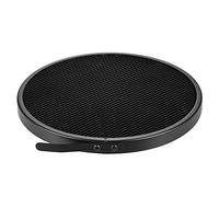 Qukaim Photo Studio - Griglia a pettine da 16,8 cm, 30 gradi per diffusore riflettore standard da 17,8 cm, accessori per fotocamera, colore: nero