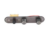 Qukaim Piastra di controllo pre-cablata per chitarra elettrica, precablata con interruttori a 3 vie e manopole per parti Telecaster, GE210B Lattice, facile installazione