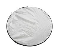 Qukaim Riflettore di luce 5 in 1, 80 cm, multi riflettore portatile con traslucido argento, oro, bianco, nero, include borsa per il trasporto per fotografia