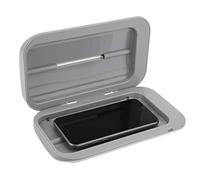 Qukaim Sanitizer - Sterilizzatore per spazzolino da denti con luce UV, doppio antibatterico, con ricarica USB, disinfettante multiuso per telefoni, spazzolini da denti, pennelli da trucco, design