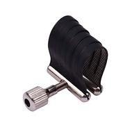 Qukaim saxaccoryset - Gomito per sassofono contralto, in ottone, con ugello da 24,5 mm, con cuscinetto in pelle professionale, parte di ricambio termoisolante, legatura compatta per sassofono