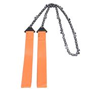 Qukaim Sega a corda da 61 cm per esterni, con cerniera, per tagliare il legno, leggera e portatile, ideale per campeggio e situazioni di sopravvivenza