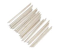 Qukaim Set di cavi per chitarra doppia, supporto pieghevole regolabile con telaio ad A, supporto in lega di alluminio per chitarre acustiche, elettriche, classiche, folk, ukulele, basso, violino, 20