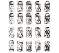 Qukaim Set spray per barba con perline antiche per dreadlocks,