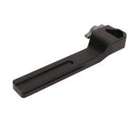 Qukaim Staffa di estensione per slitta fredda, piastra di montaggio verticale per mini stabilizzatori RS3, barra di estensione per scarpa fredda, design in metallo, lunghezza 30 cm
